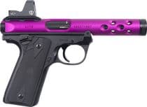 Ruger Mark IV 22/45 Lite Purple 10-Rd .22 LR w/Rit... - .22 LR
