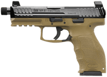 HK VP9 Tactical 9mm FDE Semi-Auto Pistol with Night Sights - 9mm