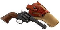 Ruger Wrangler Cobalt Blue .22 LR Revolver with Wild Hog Holster - .22 LR