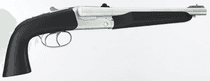 Pedersoli Howdah Dual-Caliber 10.25" Break-Action ... - .45 Colt