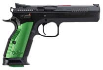CZ TS2 Gen 1 Racing Green 9mm Pistol - 5.23" Barrel, 21-Round Capacity - 9mm
