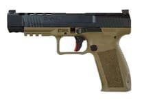 Canik METE SFx 9mm Pistol, Optics-Ready, 10-Rd Black/FDE - 9mm