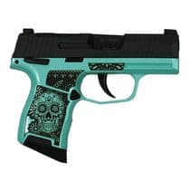 Sig Sauer P365 OR Sugar Skull-Tiffany 9mm Compact Carry Pistol - 9mm