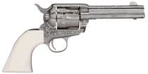 Taylors & Co. 1873 Outlaw Legacy .45 LC Nickel Revolver - .45 Colt