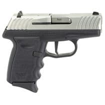 SCCY DVG-1 Compact 9mm Striker-Fired Pistol, Black/Silver Finish - 9mm