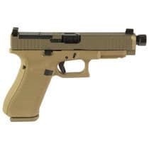 GLOCK 47X Gen5 MOS FDE 9mm Semi-Auto Pistol, 17-Ro... - 9mm