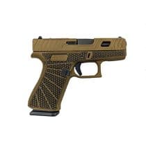 Glock 43X Gen1 "Jimbo Ripple" FDE 9mm Compact Hand... - 9mm
