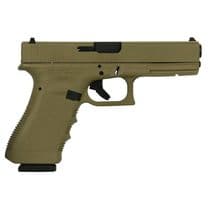 Glock 17 Gen 3 FDE 9mm: Reliable Semi-Auto Handgun... - 9mm