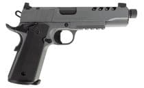 Tisas 1911 Night Stalker SF - 9mm Full-Size Grey Cerakote Pistol - 9mm