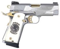 Girsan MC1911 Officer 9mm Chrome Gold Compact Pistol - 9mm
