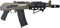 Zastava ZPAP85 Gen 1 Tactical FDE 5.56 Semi-Auto, 10.5" Barrel, 30-Rd - 5.56 NATO