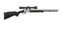 Traditions Buckstalker XT .50 Cal 24in Black and Stainless Steel Cerakote - .50 Caliber
