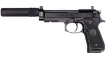 Beretta 92FSR Gen 1 .22 LR Suppressor-Ready Black Pistol, 15+1 Rounds - .22 LR