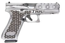 GLOCK G17 Gen 5 Battleship Gray Star Stipple 9mm 17-Round Pistol - 9mm