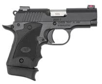 Kimber Micro 9 Stealth - Compact Matte Black 9mm Pistol with Fiber Optics - 9mm
