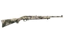 Ruger 44491 .22 LR Green Camo Carbine - Semi-Auto Precision Rifle - .22 LR