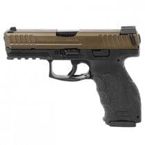HK VP9 Burnt Bronze 9mm Night Sight Semi-Auto Handgun - 9mm