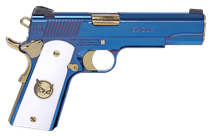 Iver Johnson Eagle Ultramarine 1911 .45 ACP 5in Ultramarine PVD - .45 ACP