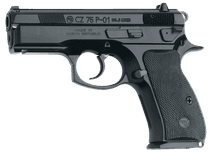 CZ P-01 Gen 1 9mm Compact DA/SA Handgun - Black, 10+1 Capacity - 9mm