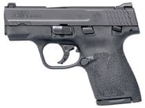 S&W M&P Shield M2.0 9mm Compact Pistol with Safety - Black Armornite - 9mm