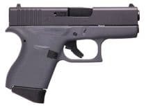 GLOCK G43 Gen 3 Compact 9MM Gray - Concealed Carry Pistol, 6-Round - 9mm