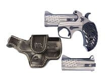 Bond Arms Patriot Gen 2: Versatile .45/.410/.357 Double Barrel Pistol - .357 Magnum