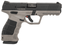 SAR9 Gen 1 Tactical 9mm Pistol - Ambi Safety, Serrated Slide - 9mm