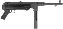 Mauser MP40P .22 LR 10in Black - .22 LR