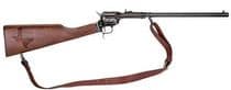 Heritage Texas Rancher Gen 1 .22LR SA Revolver - Black Walnut Engraved - .22 LR