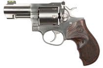 Ruger GP100 Satin .357 Mag Revolver, 3" Barrel, Fiber Optic Sights - .357 Magnum