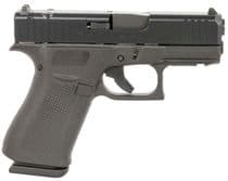 Glock G43X Gen MOS 9mm - Compact, Optics-Ready Personal Defense Pistol - 9mm
