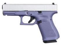 Glock 19 Gen 5 Crushed Orchid 9mm Semi-Auto Pistol, Satin Finish - 9mm