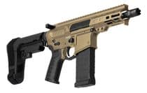 CMMG Banshee MK4 5" 5.7x28mm Tactical Pistol - Coyote Tan - 5.7x28mm
