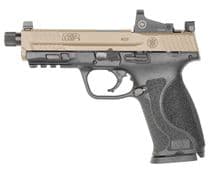 Smith & Wesson M&P M2.0 Compact 9mm - 17+1 Rounds, Night Sights, FDE/Black - 9mm