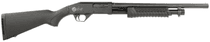 Rossi ST-12 Tactical Pump Shotgun 12 Ga, 18.5" Matte Black - 12 Gauge