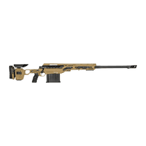 Cadex Inc CDX50DUAL5029BR40I2J5N CDX-50 Tremor 50 BMG 5+1 29" Black DLC Match Grade Threaded Barrel