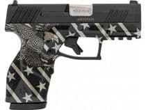 Taurus GX2 9mm 3.38in Matte Black Custom Eagle Engraving - 9mm
