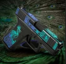Glock 43X 9mm 3.4in Peacock - 9mm