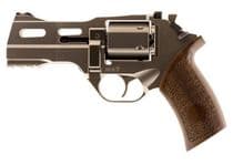 Chiappa Rhino 40DS .357 Mag 4" Nickel-Plated Revolver - .357 Magnum