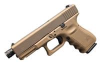 Glock 19 GEN 3 Tan / Burnt Bronze 9mm 4.01" Threaded Barrel 15-Rounds