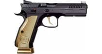 CZ Shadow 2 Gold Digger 9mm - Black & Gold, 19+1 R... - 9mm