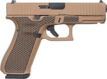 Glock 45 Gen 1 "Honeycomb" Patriot Brown 9mm Semi-... - 9mm