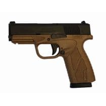Bersa BPCC 9mm Compact DA/SA Pistol, FDE, 3.3" Bar... - 9mm