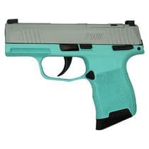 Sig Sauer P365 9mm 3.1in Stainless Tiffany Blue - 9mm