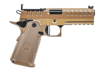 Watchtower Firearms APACHE9MMCMNDRFDE Apache Commander Frame 9mm Luger 17+1 4.25" Bull Barrel, Flat Dark Earth