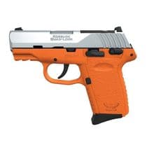 SCCY CPX-1 Gen3 RDR 9mm Stainless/Orange Compact Pistol - 10+1 Capacity - 9mm