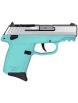 SCCY CPX-1 Gen 3 RDR 9mm Pistol, Stainless Slide, Red Dot Ready - 9mm
