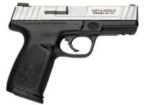 Smith & Wesson SD9VE Two-Tone 9mm Pistol, 16+1 Rounds, Lightweight Design - 9mm