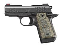 Kimber Micro 9 KHX Gray - Compact 9mm with G-Mascus Grips & Optics - 9mm