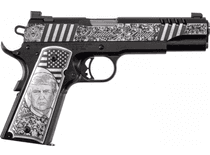 Auto Ordnance 1911 Rally Cry Gen 1 .45 ACP, SS Engraved Night Sight - .45 ACP
